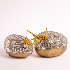 Gemstones - Golden Crystal<br>Combo of large and small<br>Sculpture
