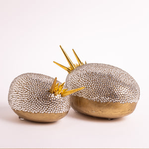 Gemstones - Golden Crystal<br>Combo of large and small<br>Sculpture