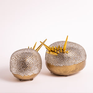 Gemstones - Golden Crystal<br>Combo of large and small<br>Sculpture