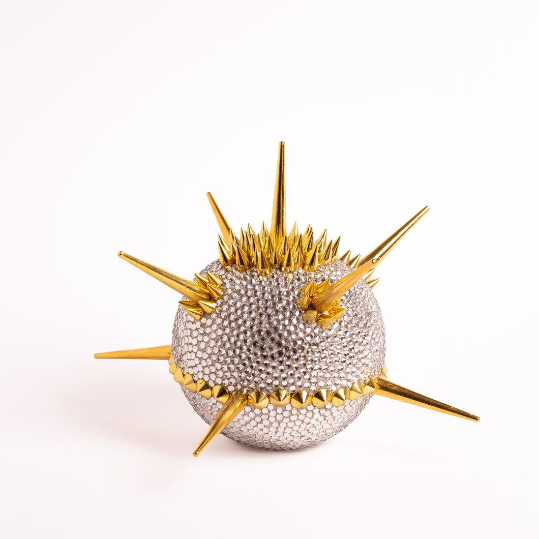 Savanne - Kriger<br>Skulptur<br>20x20x15 cm.