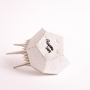 Savanne - Stort Pindsvin<br>Skulptur<br>15x10x10 cm.