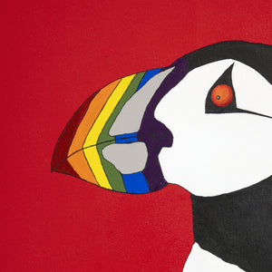 Hope<br>Rainbow Edition<br>Original artwork<br>Acrylic on canvas<br>40 x 50 cm