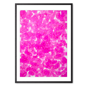 Kosmos i Flor #1<br>70 x 100 cm.<br>Originalt værk