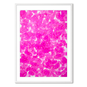 Kosmos i Flor #1<br>70 x 100 cm.<br>Originalt værk