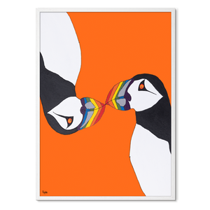 Puff Love<br>Rainbow Edition<br>Flere varianter<br>Nummereret kunst-print<br>(2025)