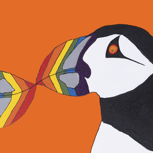 Puff Love<br>Rainbow Edition<br>Flere varianter<br>Nummereret kunst-print<br>(2025)