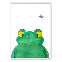 Load image into Gallery viewer, Frede the Frog&lt;br&gt;Several variants&lt;br&gt;&lt;i&gt;With&lt;/i&gt; and &lt;i&gt;without&lt;/i&gt; word
