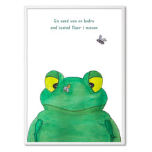 Load image into Gallery viewer, Frede the Frog&lt;br&gt;Several variants&lt;br&gt;&lt;i&gt;With&lt;/i&gt; and &lt;i&gt;without&lt;/i&gt; word
