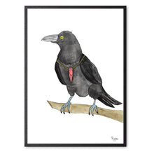 Load image into Gallery viewer, Ragnar the Raven&lt;br&gt;Several variants&lt;br&gt;&lt;i&gt;With&lt;/i&gt; and &lt;i&gt;without&lt;/i&gt; word
