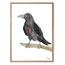 Load image into Gallery viewer, Ragnar the Raven&lt;br&gt;Several variants&lt;br&gt;&lt;i&gt;With&lt;/i&gt; and &lt;i&gt;without&lt;/i&gt; word
