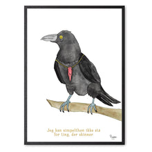 Load image into Gallery viewer, Ragnar the Raven&lt;br&gt;Several variants&lt;br&gt;&lt;i&gt;With&lt;/i&gt; and &lt;i&gt;without&lt;/i&gt; word
