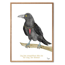 Load image into Gallery viewer, Ragnar the Raven&lt;br&gt;Several variants&lt;br&gt;&lt;i&gt;With&lt;/i&gt; and &lt;i&gt;without&lt;/i&gt; word
