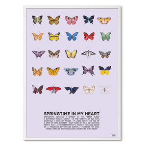 Springtime in My Heart<br>Kunst-print